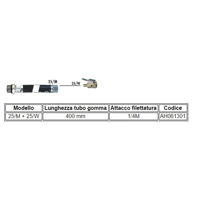 Vendita online Tubo gomma 400 mm.